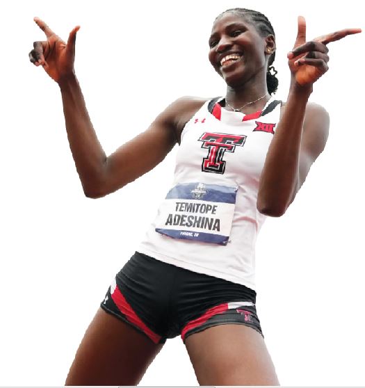 Temitope Adeshina heads to NCAA Outdoor Championships