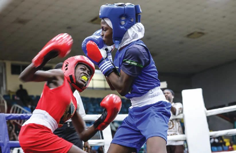 Young Boxer Shines at LBHF Event