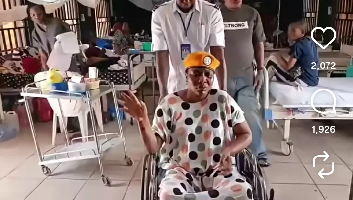 Doris Ogala, Abia AAC governorship candidate, collapses and is taken to hospital