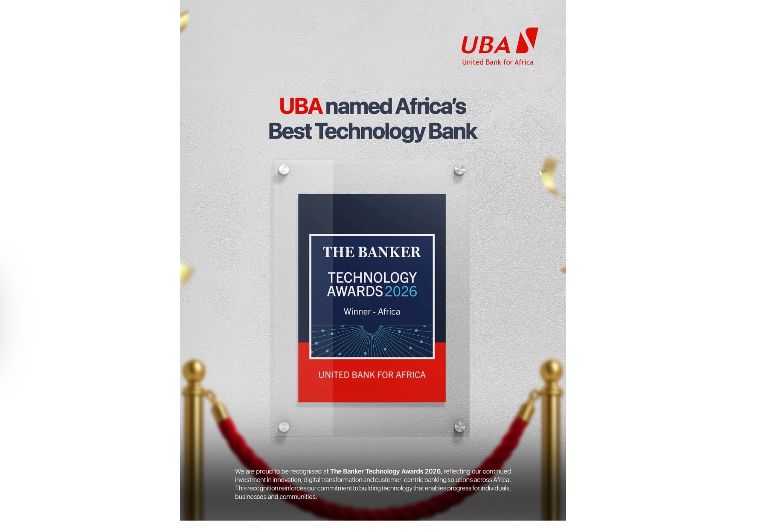 UBA wins 2026 Banker Technology Award for AI and launches new mobile app