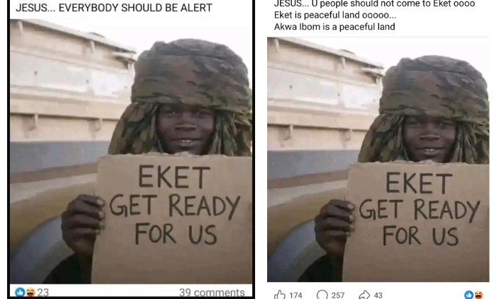 Man Arrested for Facebook Post About Bandit Attack in Akwa Ibom