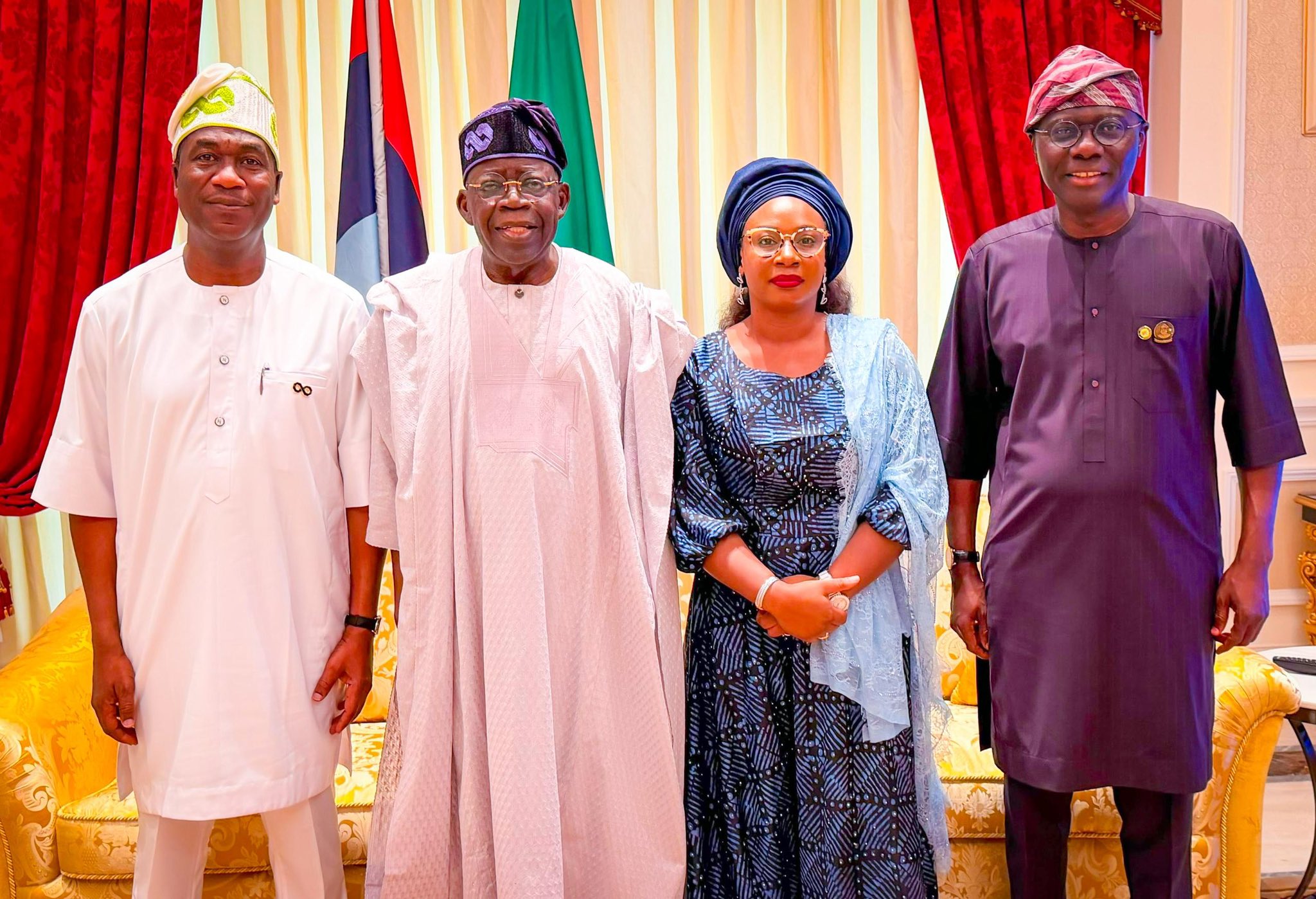 Sanwo-Olu Unveils Hamzat and Sonayon-James as APC Candidates for Lagos Governorship