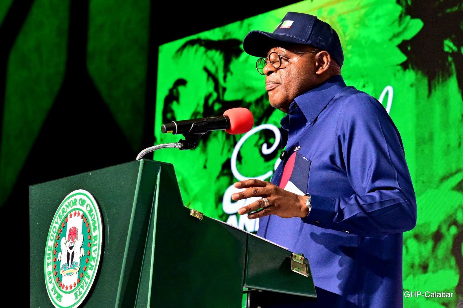 Governor Otu says 127km of roads completed quietly