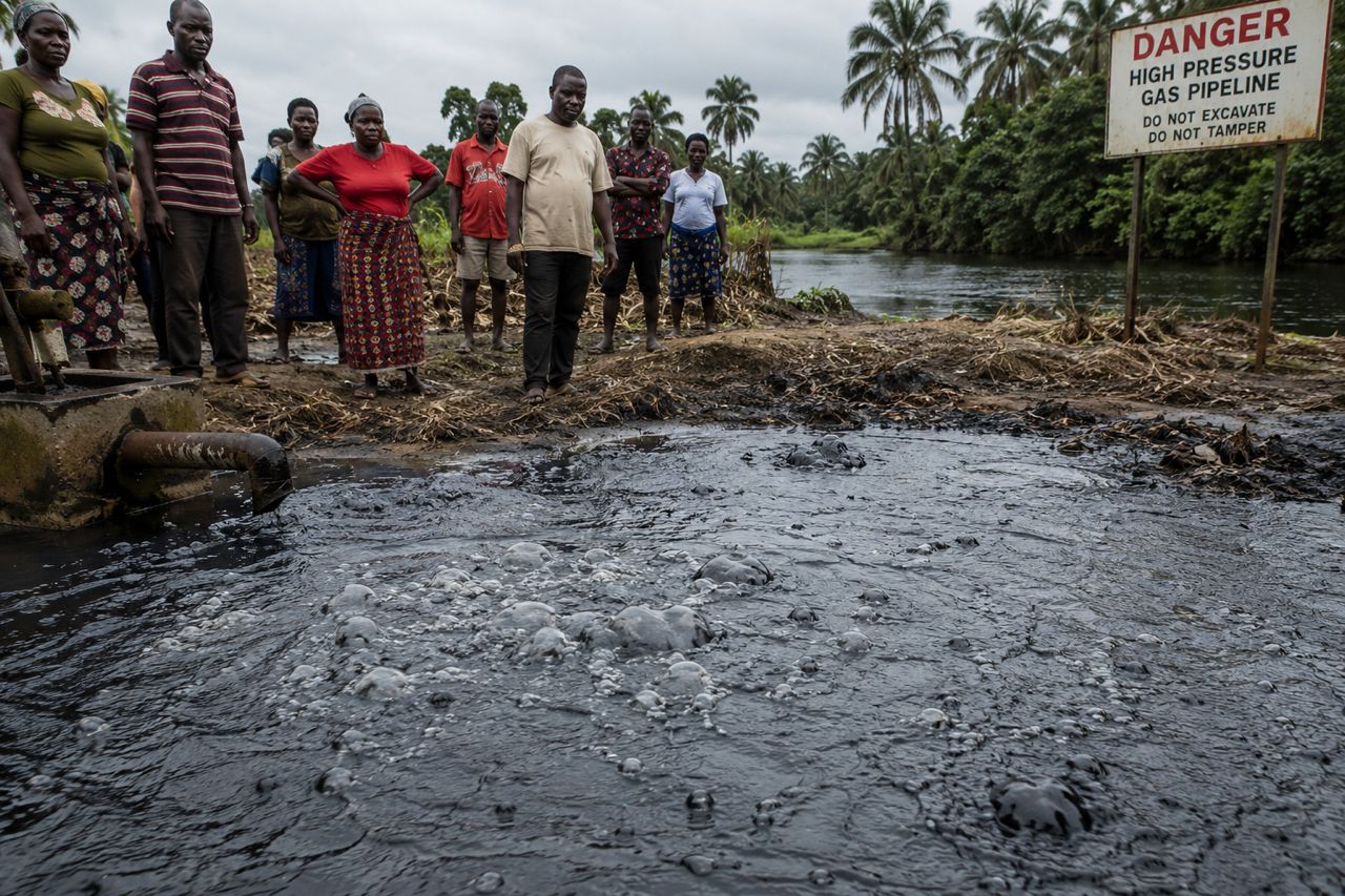 Gas Leaks Cause Danger and Hardship in Rivers Community