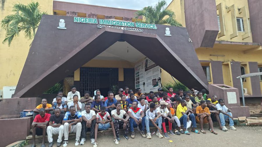 Security Forces Detain 46 Suspected Illegal Immigrants in Ogun