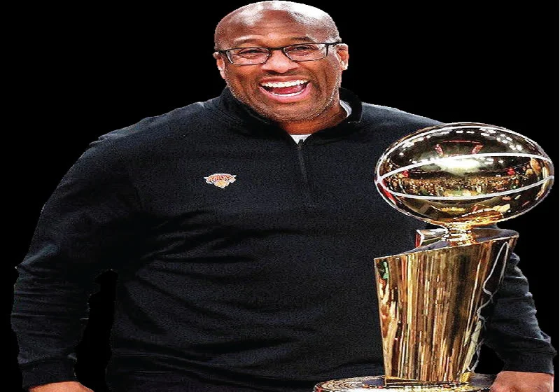 Mike Brown Celebrates NBA Championship Win with Knicks