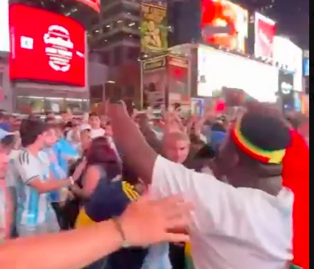 Fans Clash in New York Before World Cup Match
