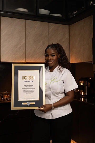 Hilda Baci Recognized as a Guinness World Records Icon