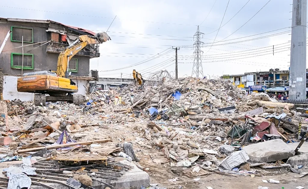 Lagos Government to Demolish Dangerous Buildings After Collapse