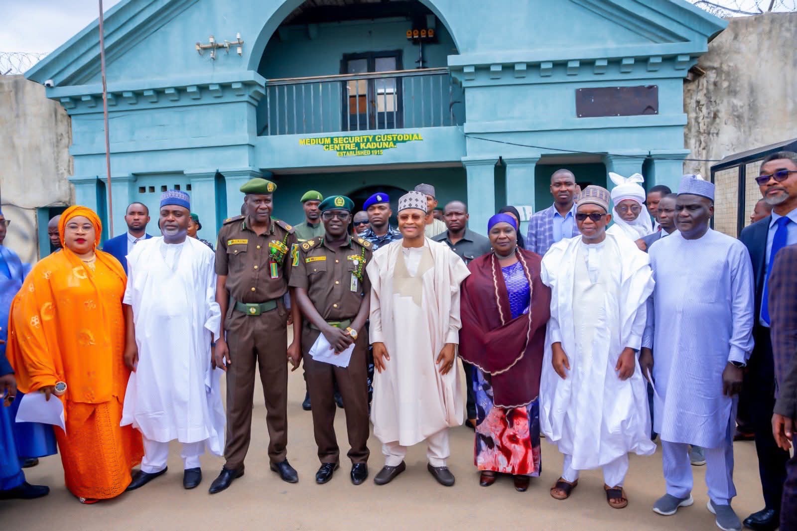 Governor Sani supports released inmates with cash aid