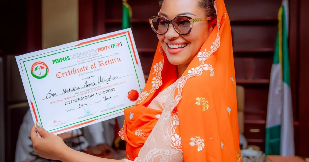 Natasha Gets PDP Ticket, Mobilizes Supporters for 2027