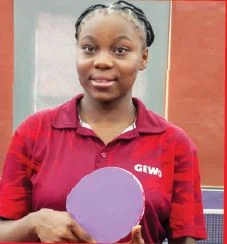 Young Sezuo wins first Top 12 Women’s Table Tennis Championship