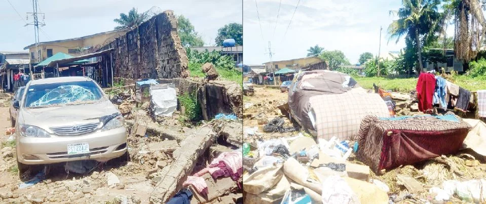 Lagos Residents Blame Air Force Fence for Flood Damage