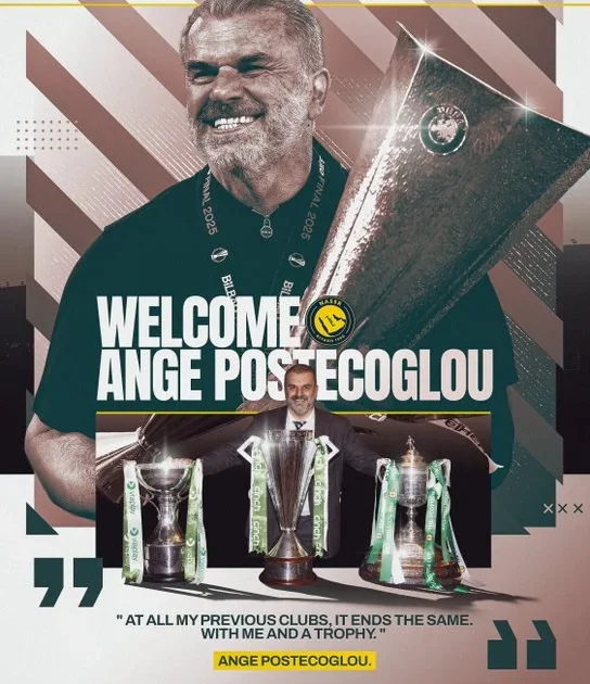 Postecoglou takes over as coach of Al Nassr, leading Ronaldo’s team