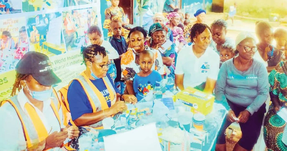 Free medical care and food provided to Ogun community