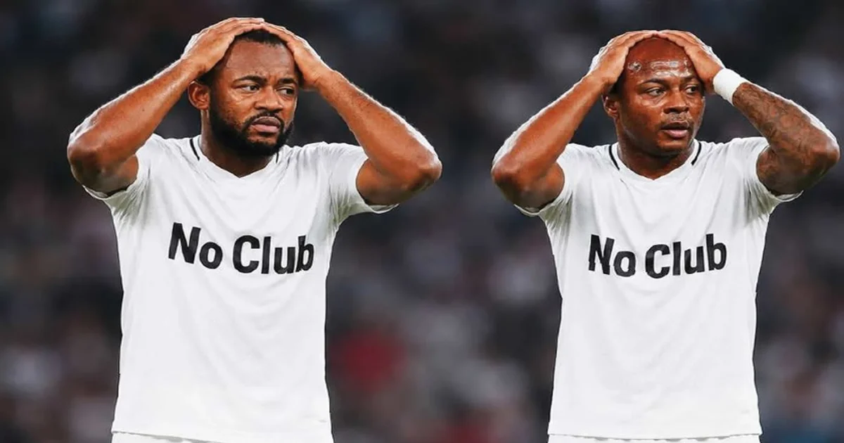 Ayew brothers looking for new clubs after contracts end