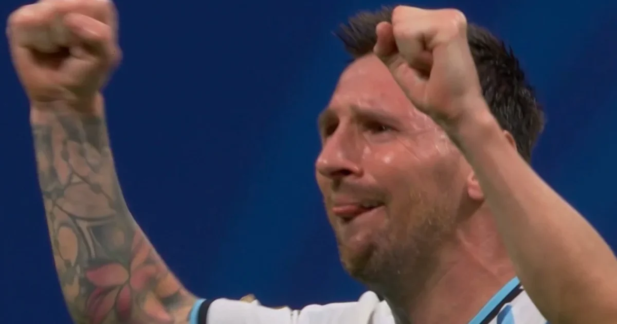 WATCH: Messi in tears after Argentina's thrilling win