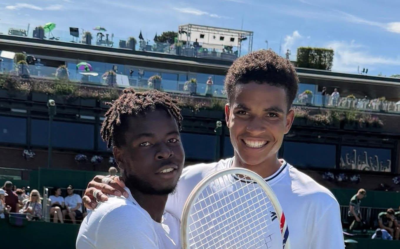 Ogunsakin shines in junior doubles at Wimbledon