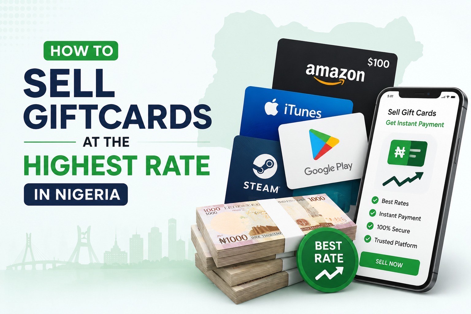 How to Get the Best Price for Your Gift Cards in Nigeria