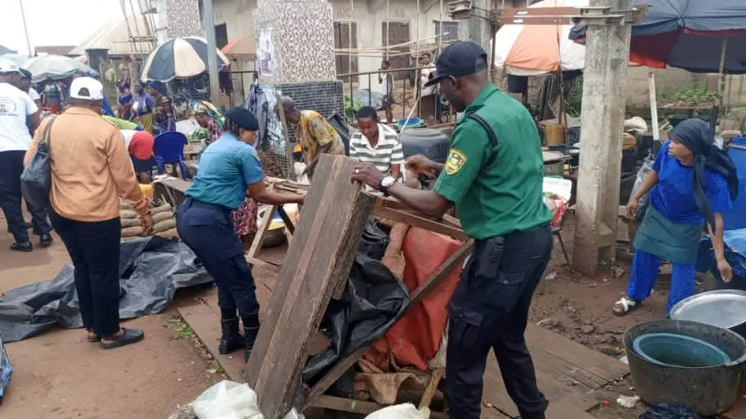 Anambra agency takes action against illegal street trading and shanties in markets