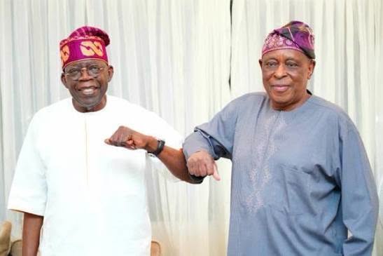 Tinubu celebrates Osoba's 87th birthday with heartfelt tribute