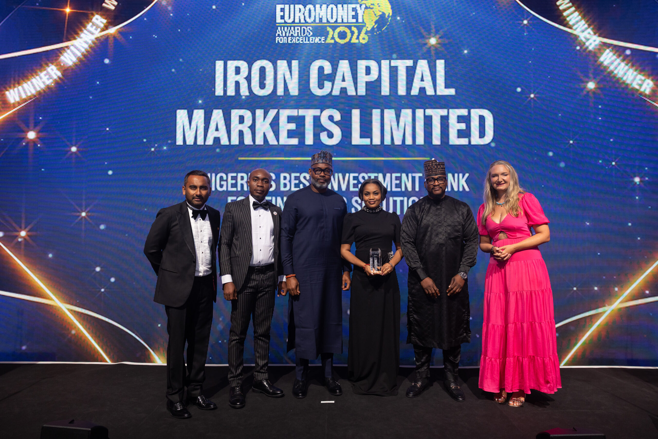 Iron Capital Wins Nigeria’s Best Investment Bank Award for Financing Solutions