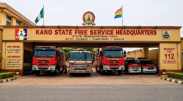 Firefighters Rescue Man Trapped by Collapsed Wall in Kano