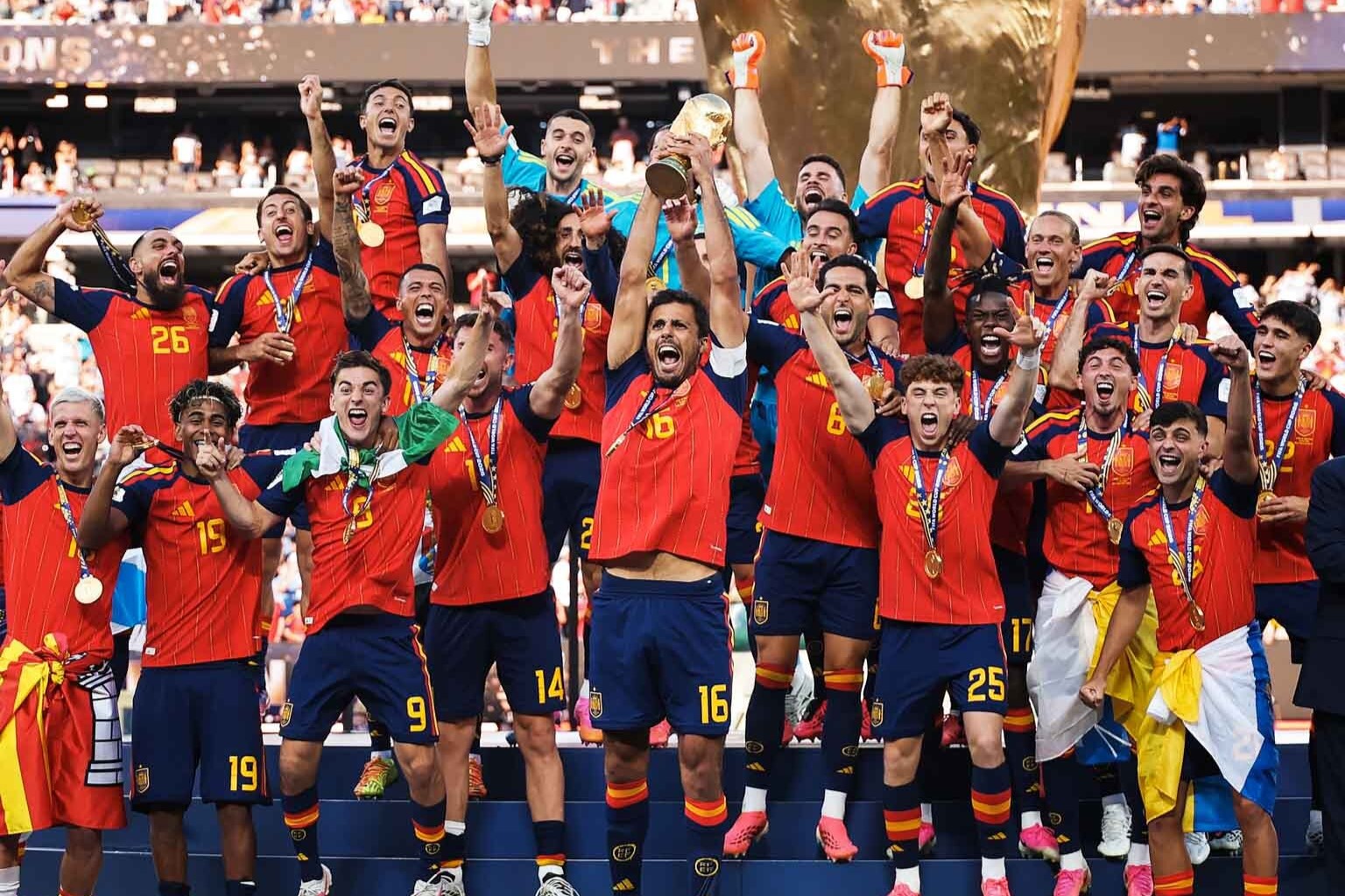 FIFA Rankings Update: Spain Tops, Egypt Surpasses Nigeria After World Cup