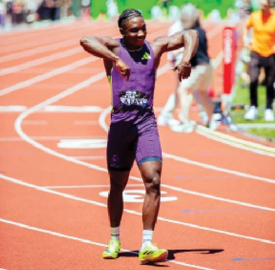 Ajayi remains humble after winning in Diamond League