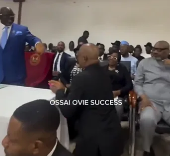 VIDEO: Delta Commissioner Gets Emotional During Swearing-In Ceremony