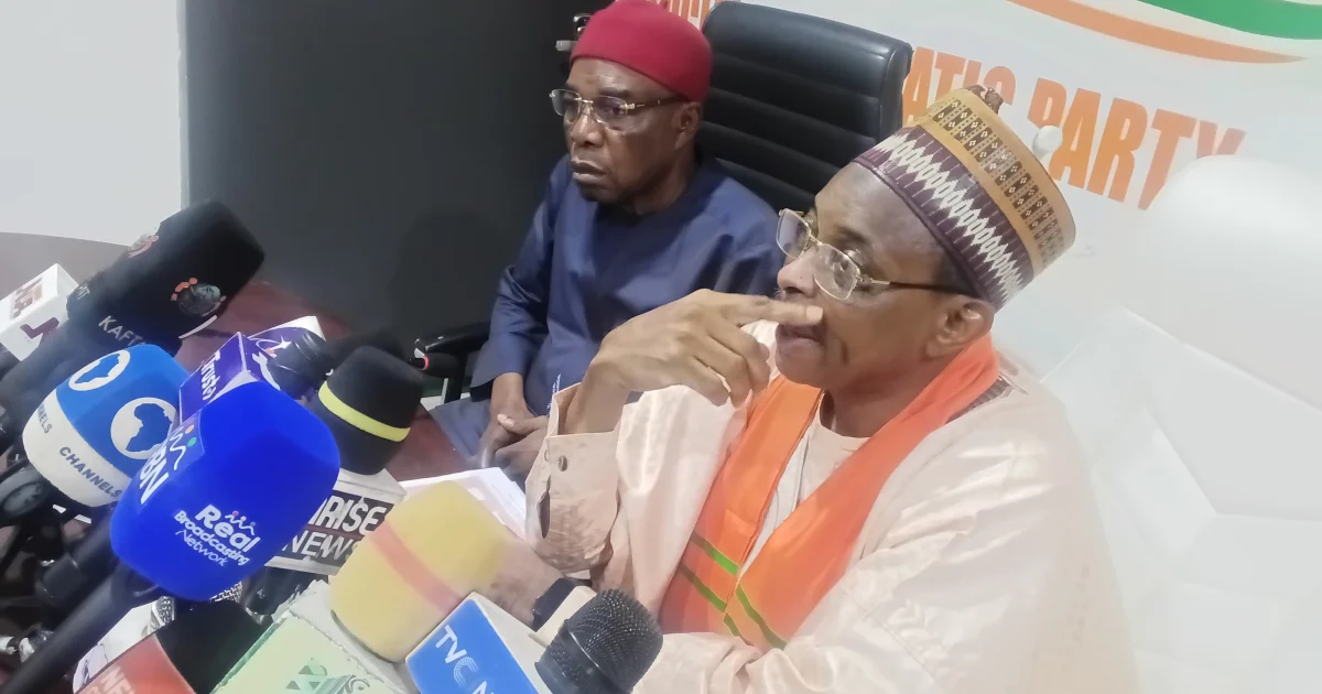 SDP praises Adebayo and leaders for loyalty after election loss