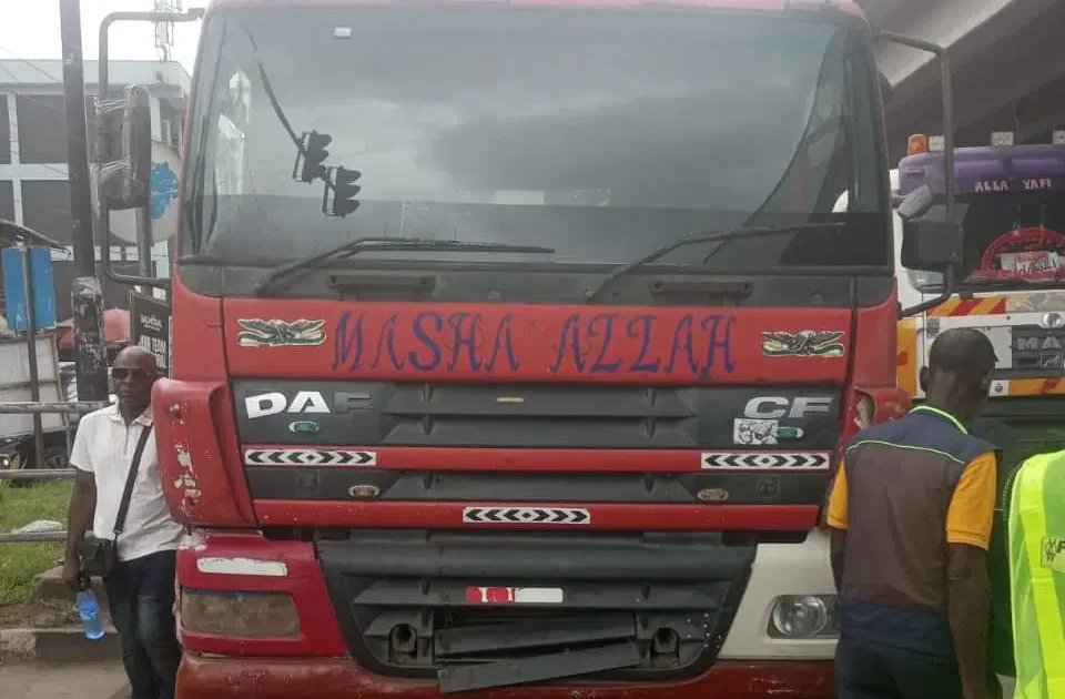 LASTMA arrests tanker driver for killing dispatch rider in Lagos