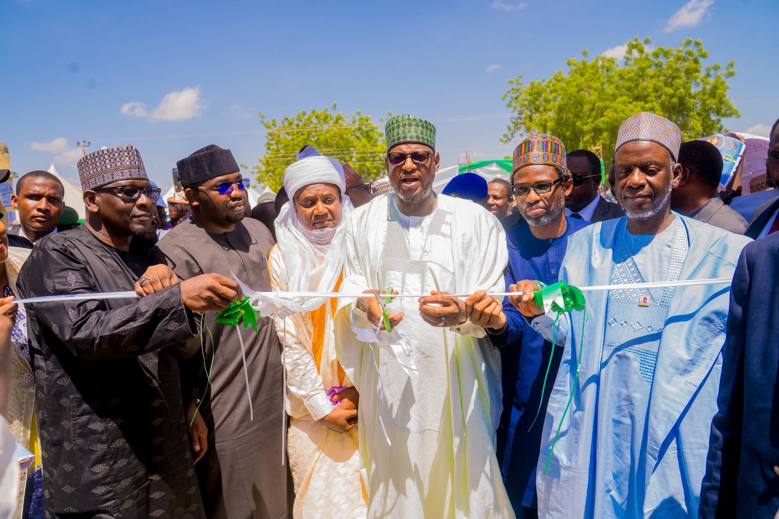 Governor Radda opens new cassava processing centre in Batsari