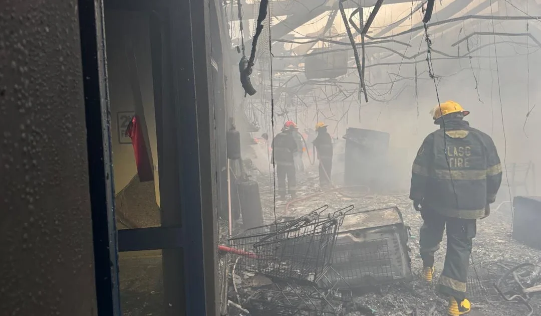 Fire Breaks Out at Electronics Store in Lagos