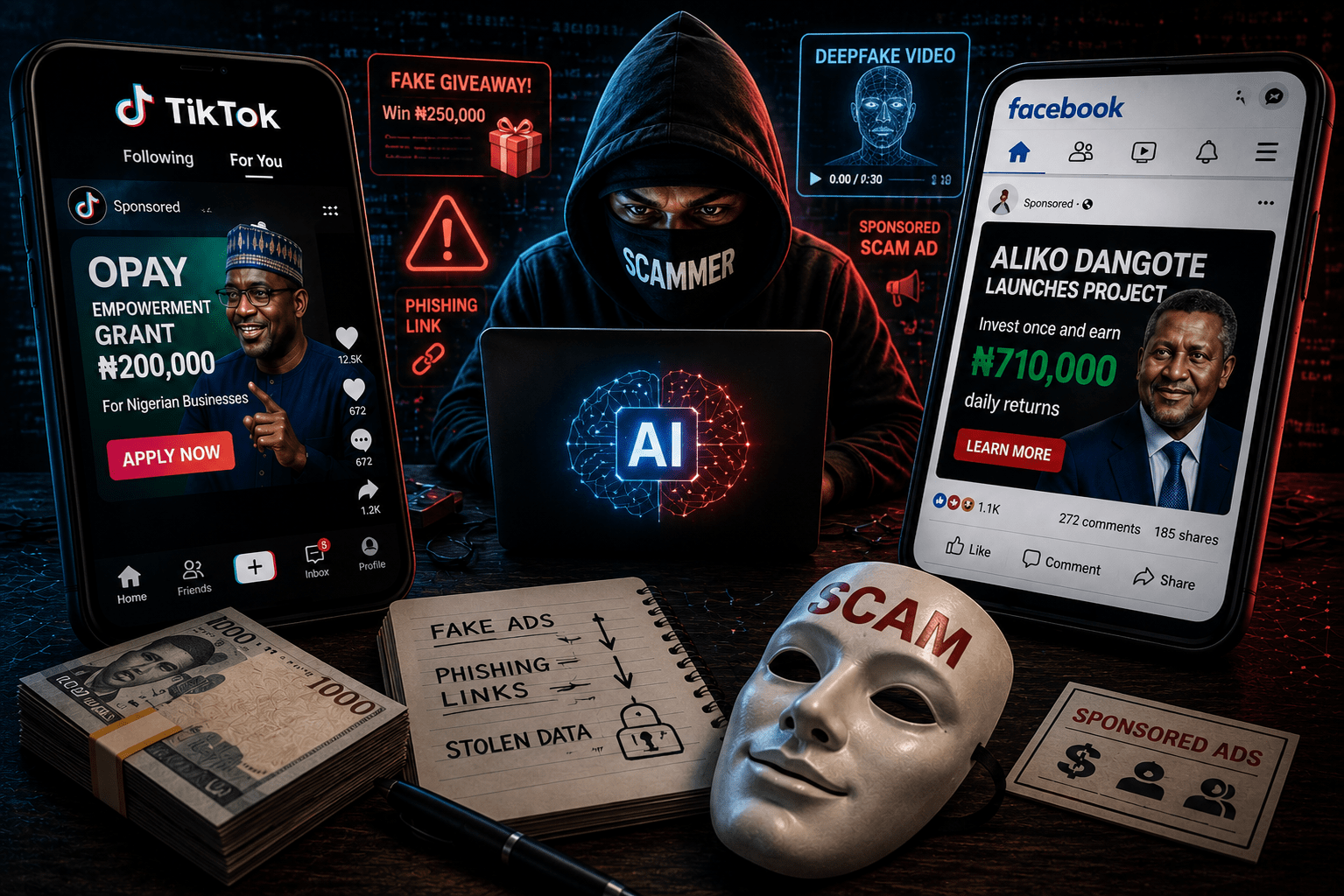 How AI Scams on TikTok are Trickling Money from Nigerians