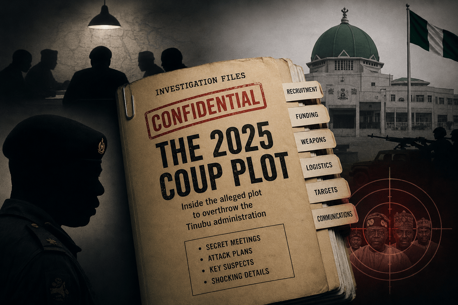 New Details Emerge on Alleged Coup Plot Against Tinubu's Government