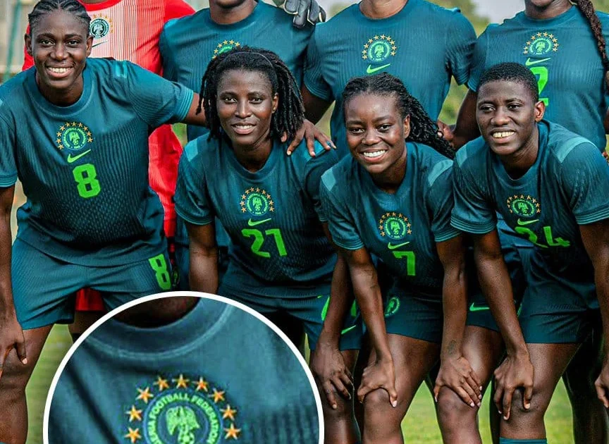 Super Falcons Show Off New Jersey with 10 Stars Before WAFCON 2026