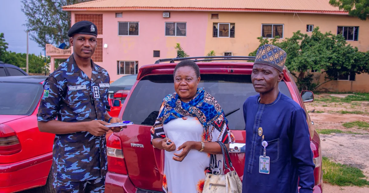 Police Return Stolen Car to Owner in Rivers After Five Years