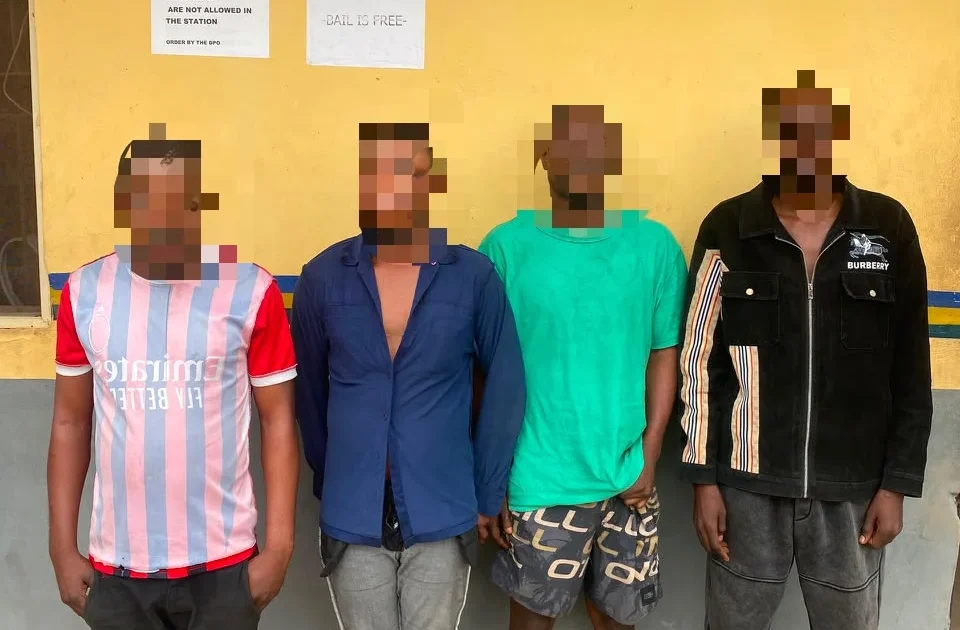 Police arrest 16 suspects for oil theft, defilement and vandalism in Ogun