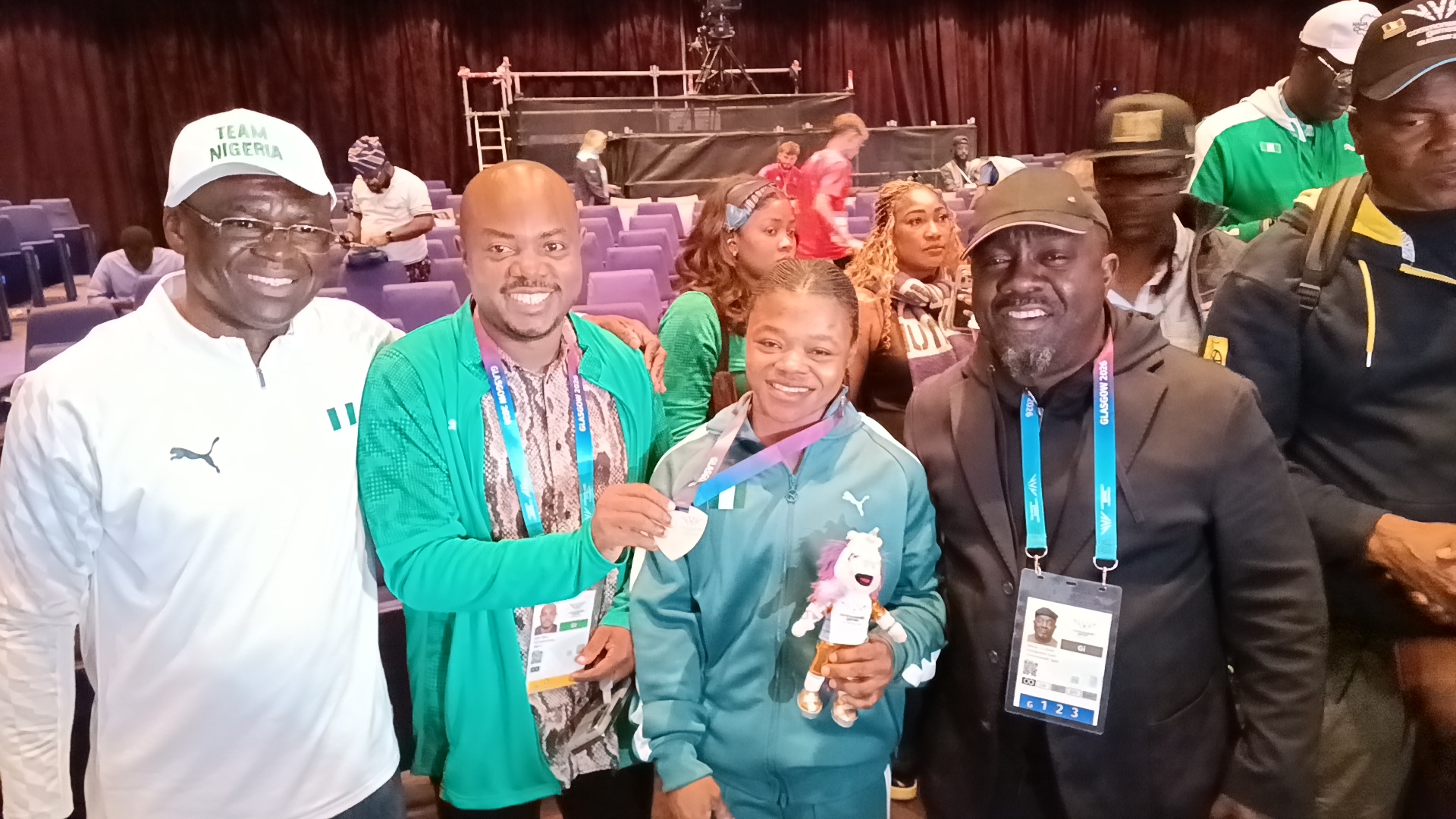 Nigeria Wins Sixth Gold at Commonwealth Games with Lawal's Record Lift