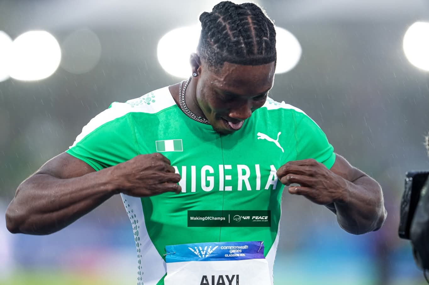 Nigerian Sprinter Ajayi Shines While Others Fall Short in Glasgow