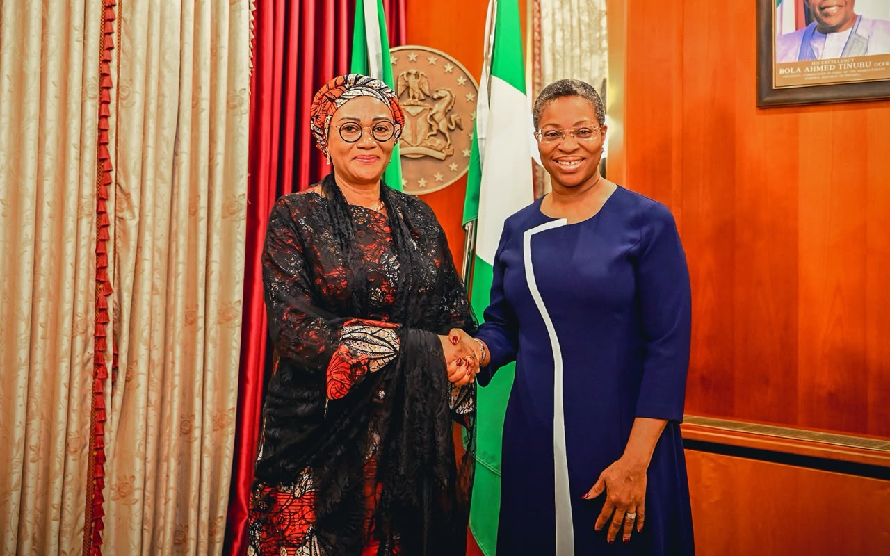 NBA President-elect visits First Lady, promises support for vulnerable people