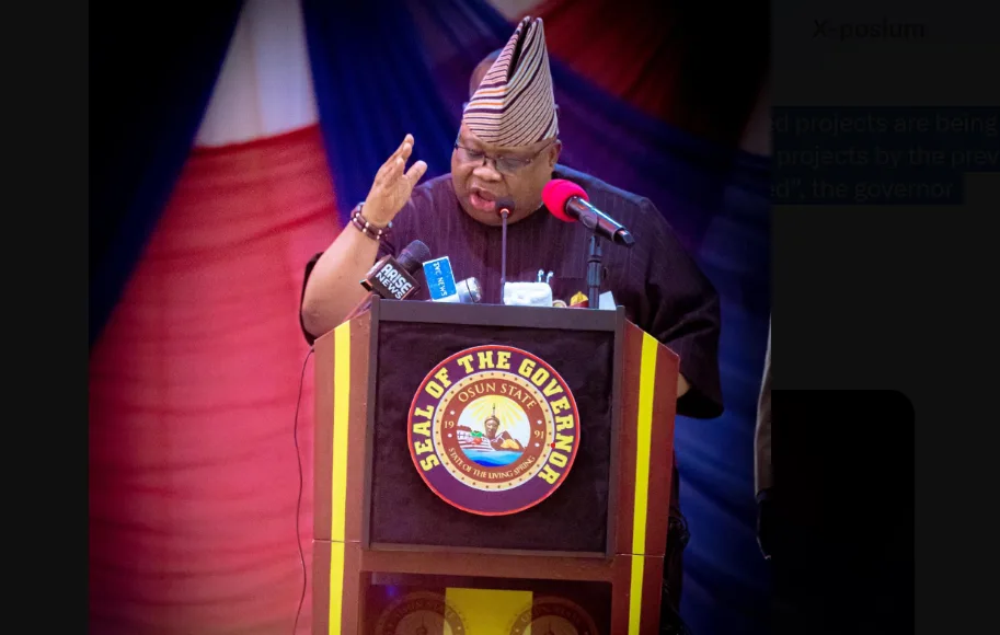 Osun residents won't give in to fear, says Adeleke
