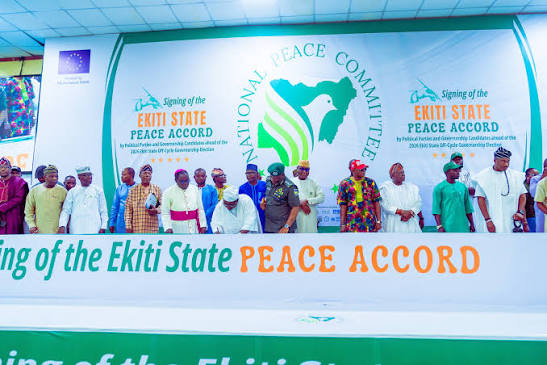 Osun 2026: Political Parties Sign Peace Pact for Calm Elections