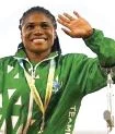 Nwachukwu Celebrates New Commonwealth Gold Record