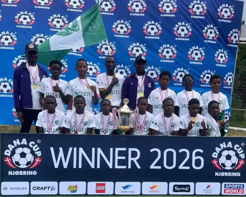 Dazzle FC from Lagos shines at 2026 Dana Cup in Denmark