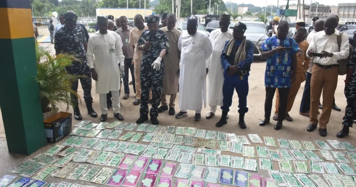 Police bust fake government number plate ring in Abuja