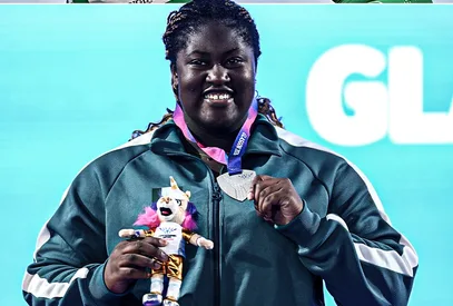 Jessica Oji is Nigeria's first Commonwealth shot put medallist in 20 years