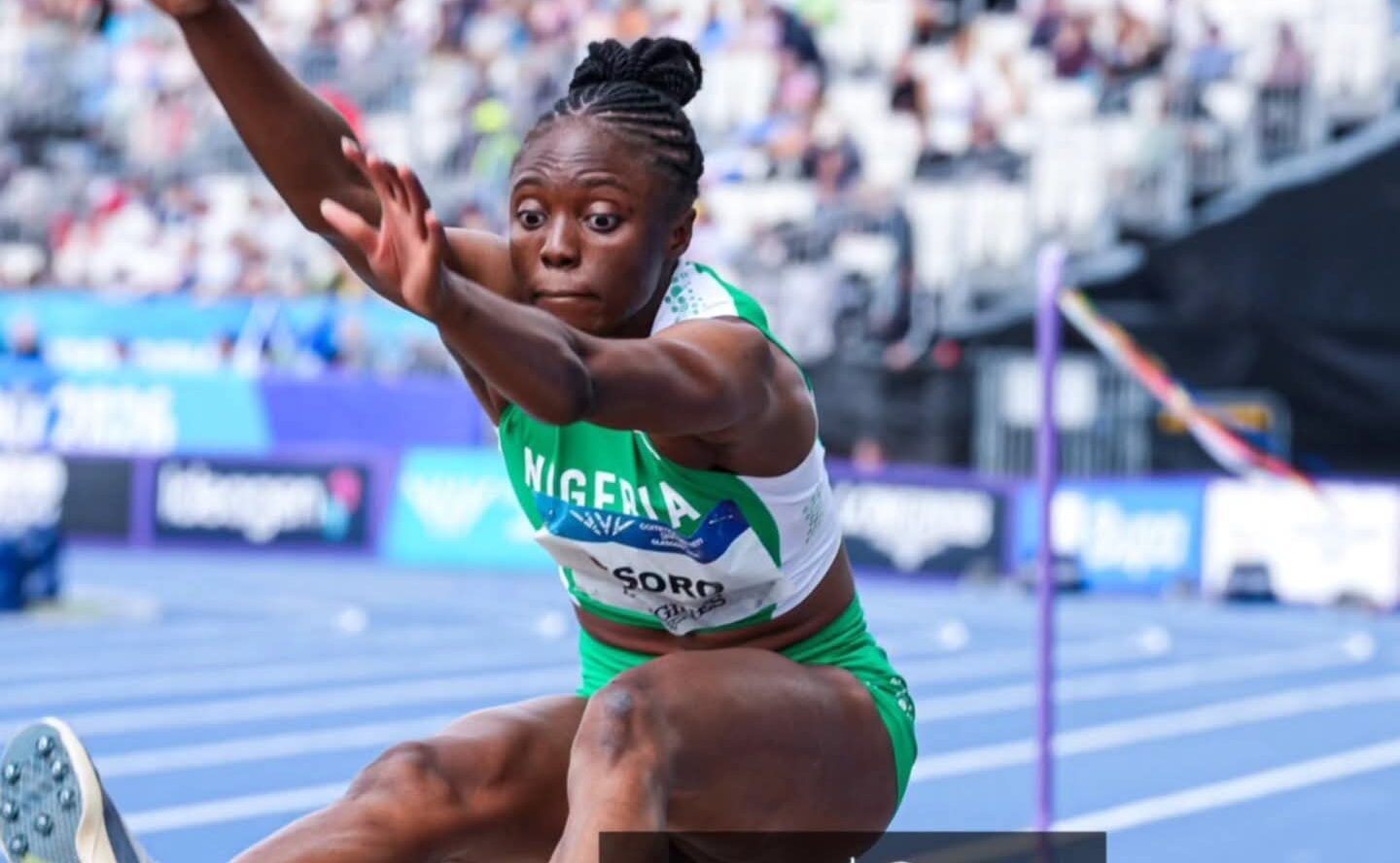 Nigeria's Usoro Takes Silver in Long Jump, Relay Team Gets Bronze After Appeal