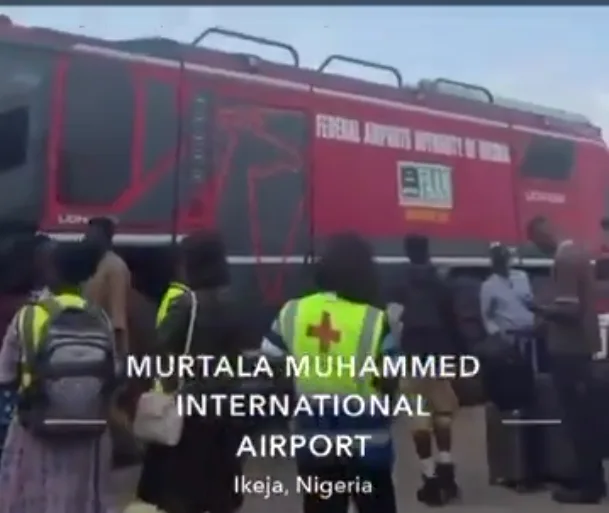 Fire Breaks Out at Lagos Airport Terminal 2